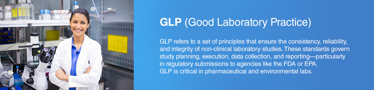 Summary of Good Laboratory Practice, as shown on SCC Soft Computer's page about lab sample tracking software