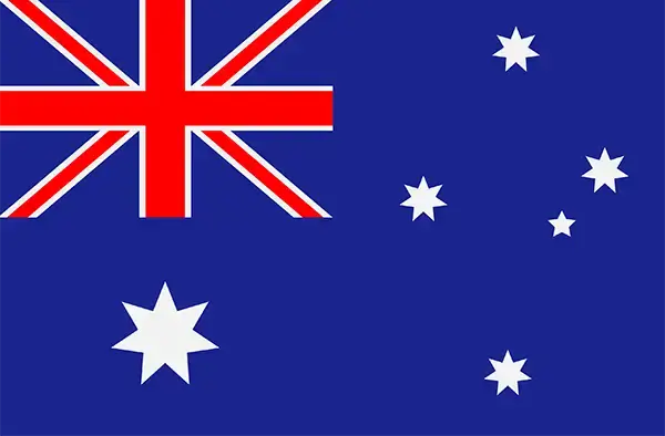The flag of Australia